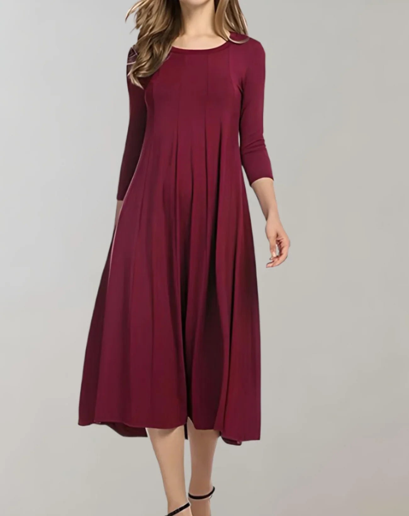 Inez – Elegant Lightweight Midi Dress