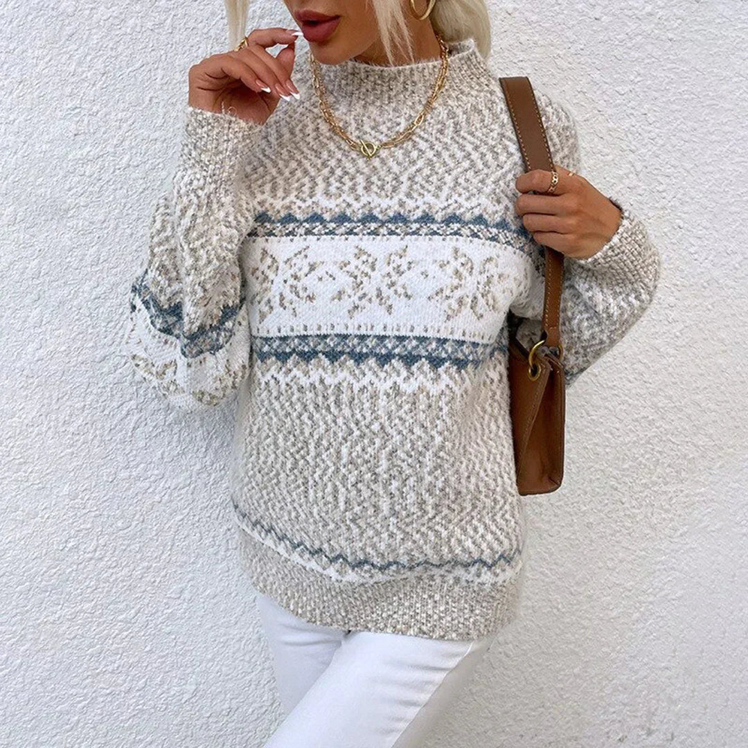 Lalezka - Turtleneck knitted sweater