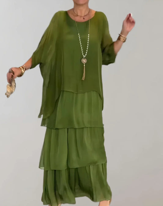 Snow – Elegant Maxikleid