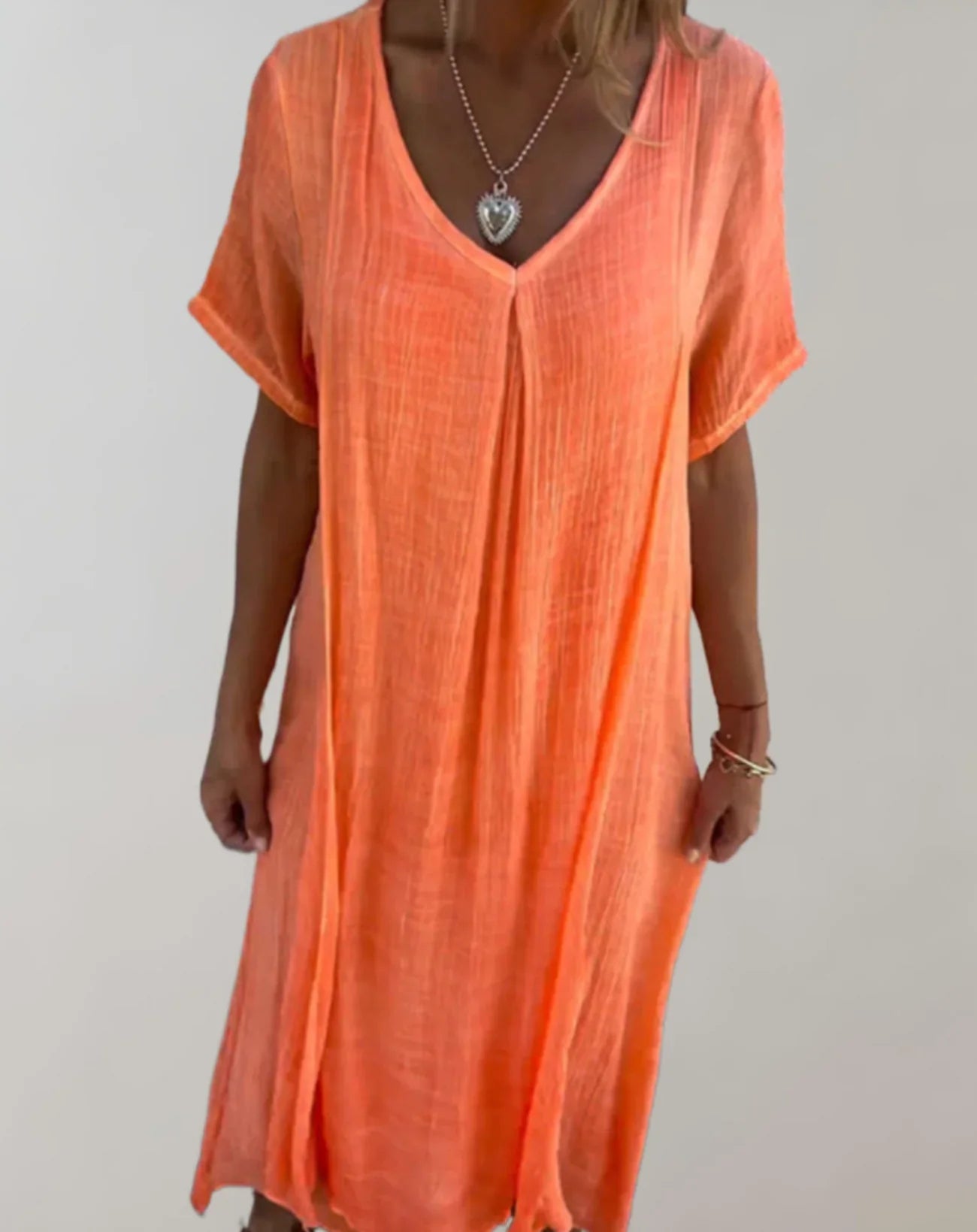 Darian – Lightweight Cotton Linen Dress