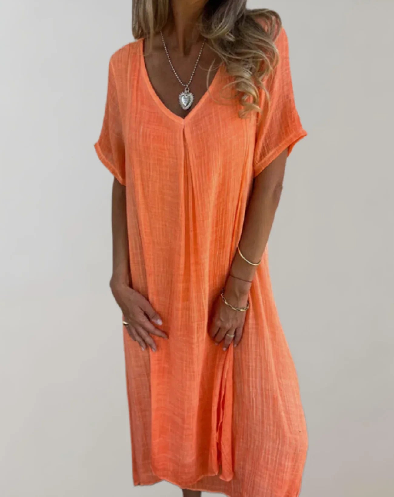 Darian – Lightweight Cotton Linen Dress
