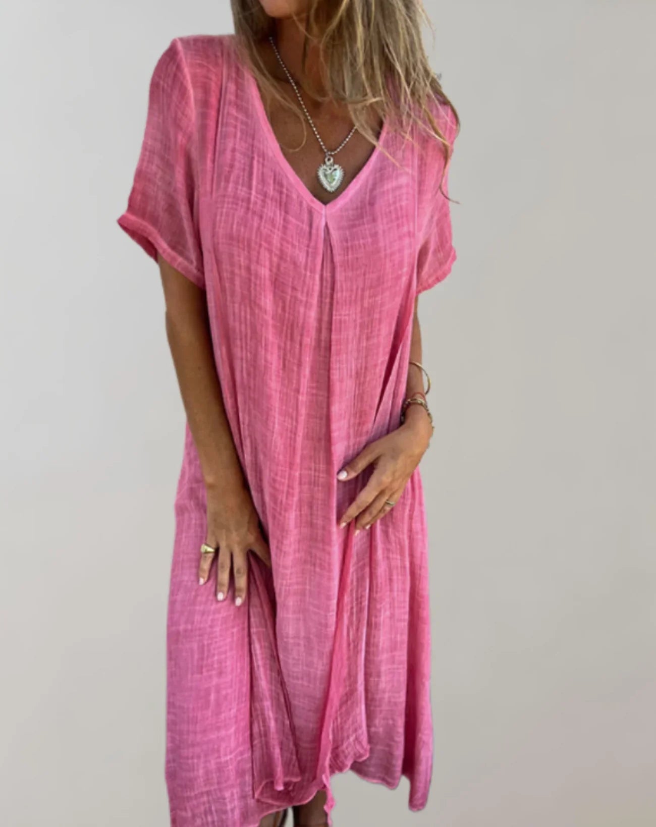 Darian – Lightweight Cotton Linen Dress