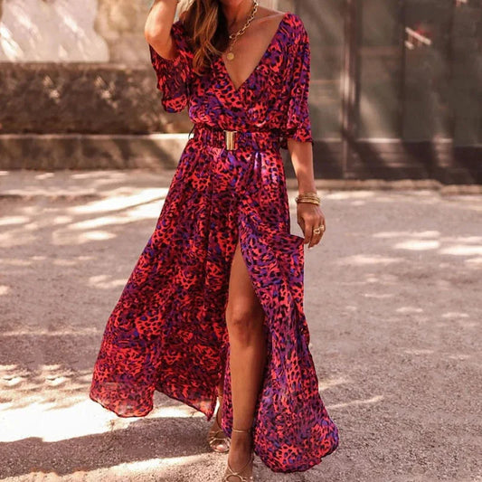 Selverine – Stylish Printed Maxi Dress