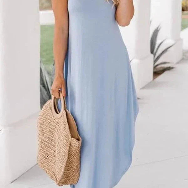 Maite – Elegant Sleeveless Maxi Dress