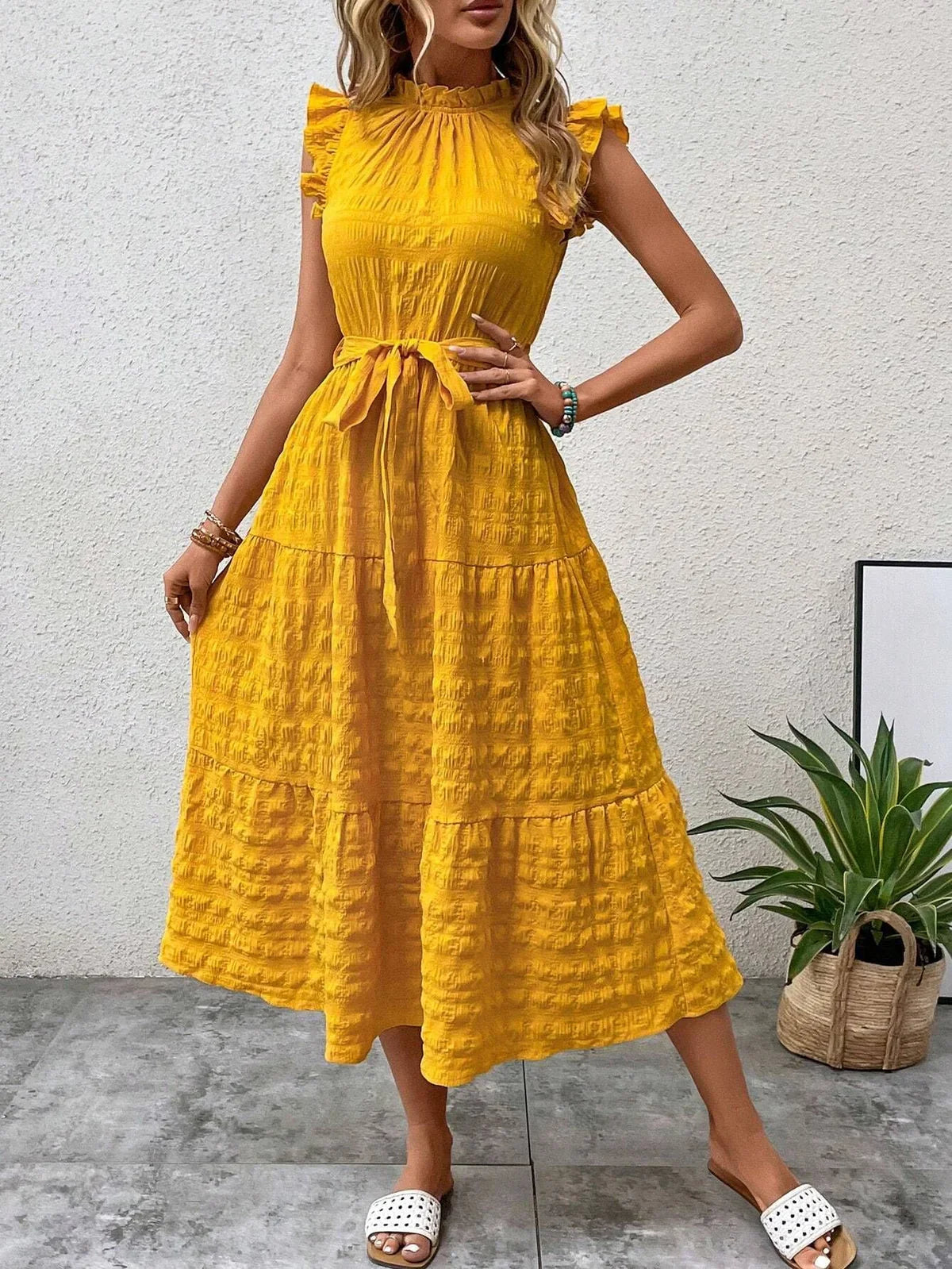 Rosavelle – Charming Cotton Midi Dress