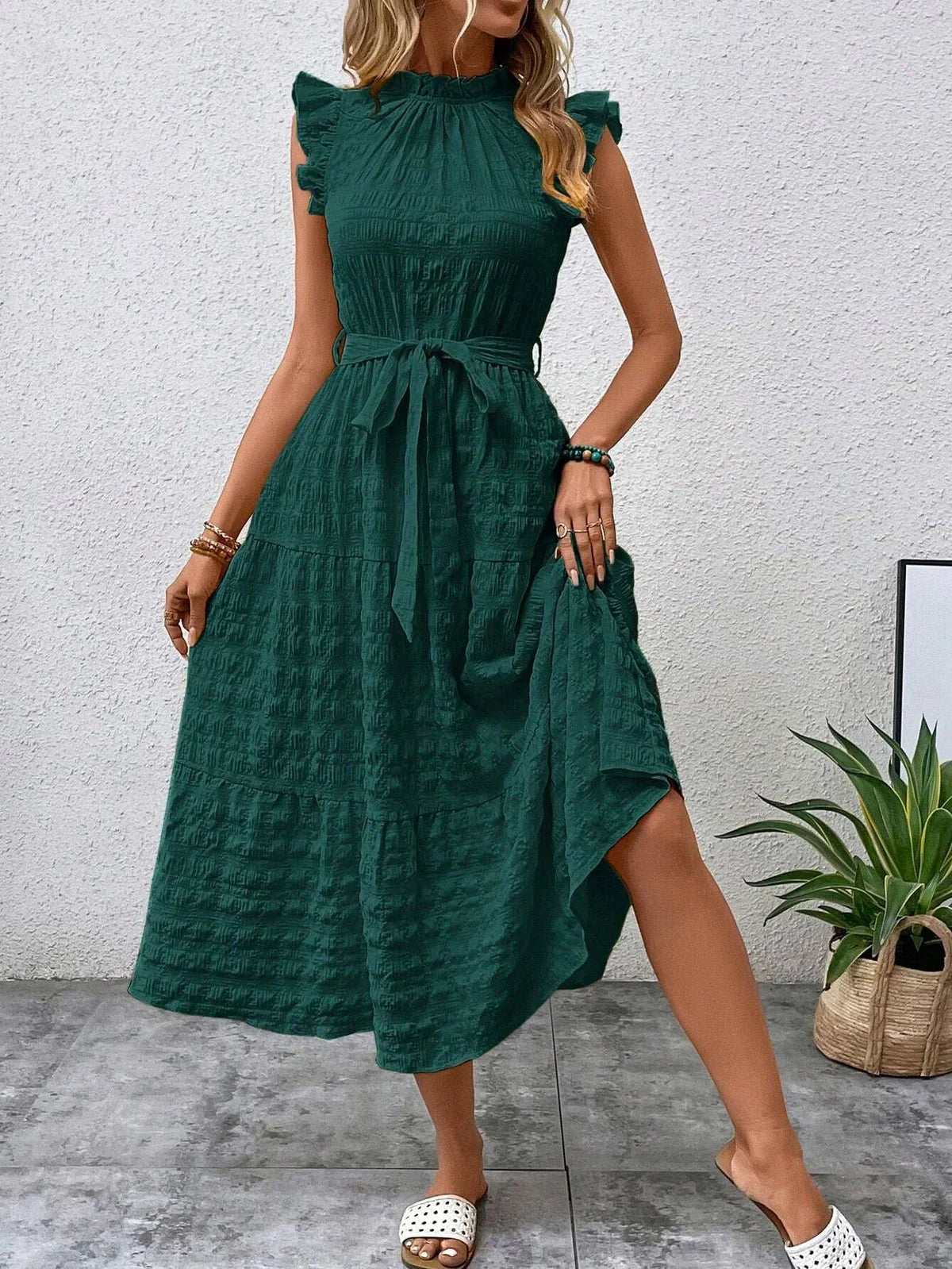 Rosavelle – Charming Cotton Midi Dress