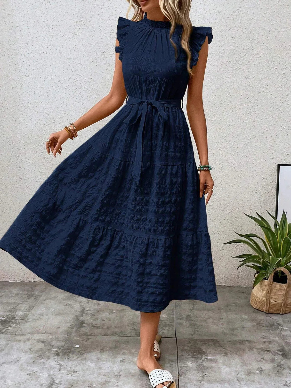 Rosavelle – Charming Cotton Midi Dress