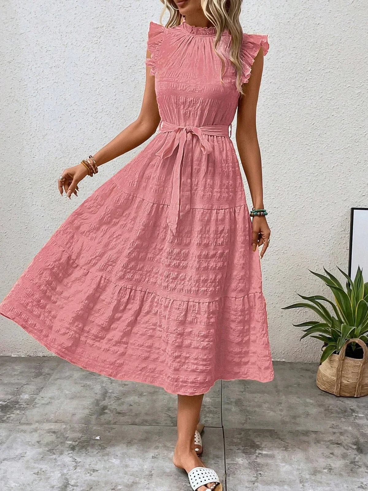 Rosavelle – Charming Cotton Midi Dress