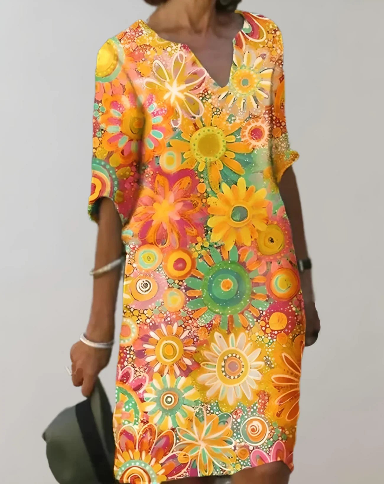Fauna – Vibrant Floral Dress