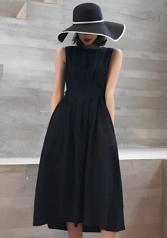 Elyndra – Elegant Cotton Linen Dress