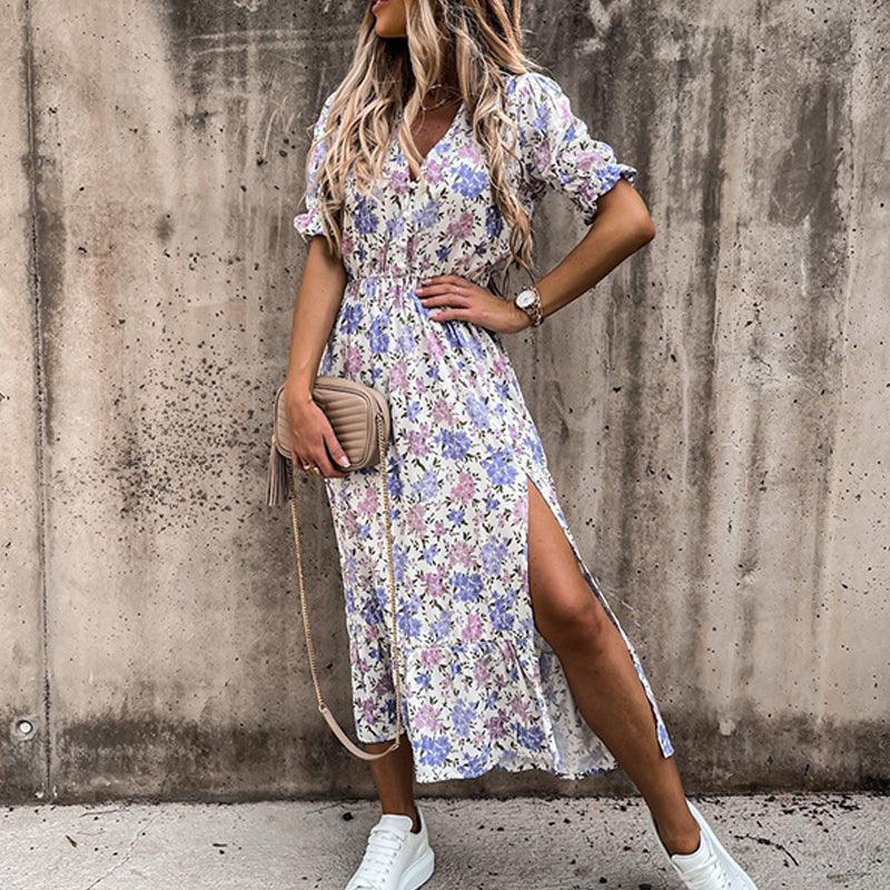Briellea – Stylish Floral Maxi Dress