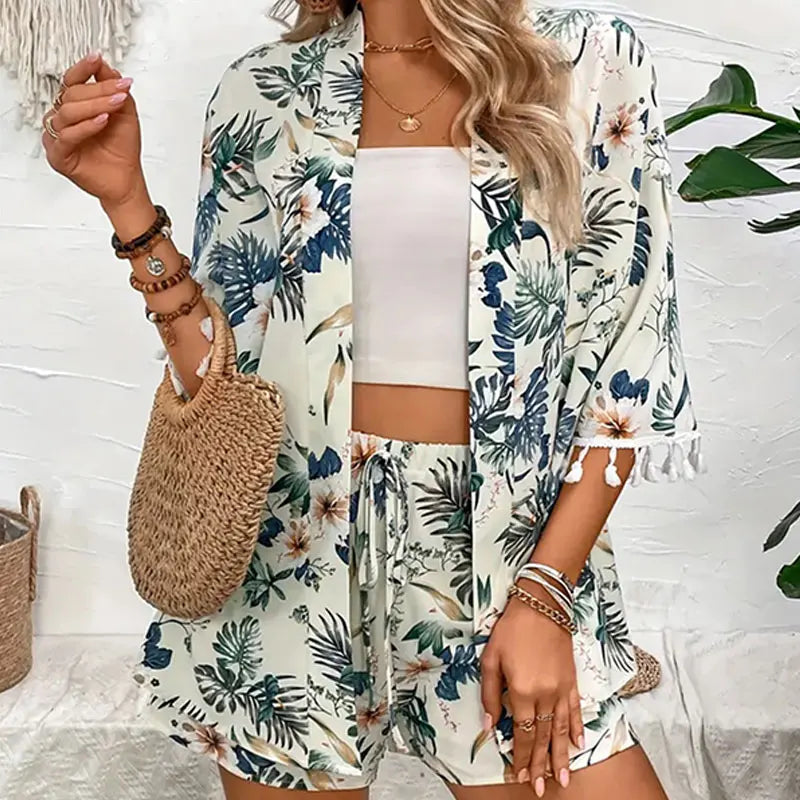 Veina – Charming Floral Summer Set
