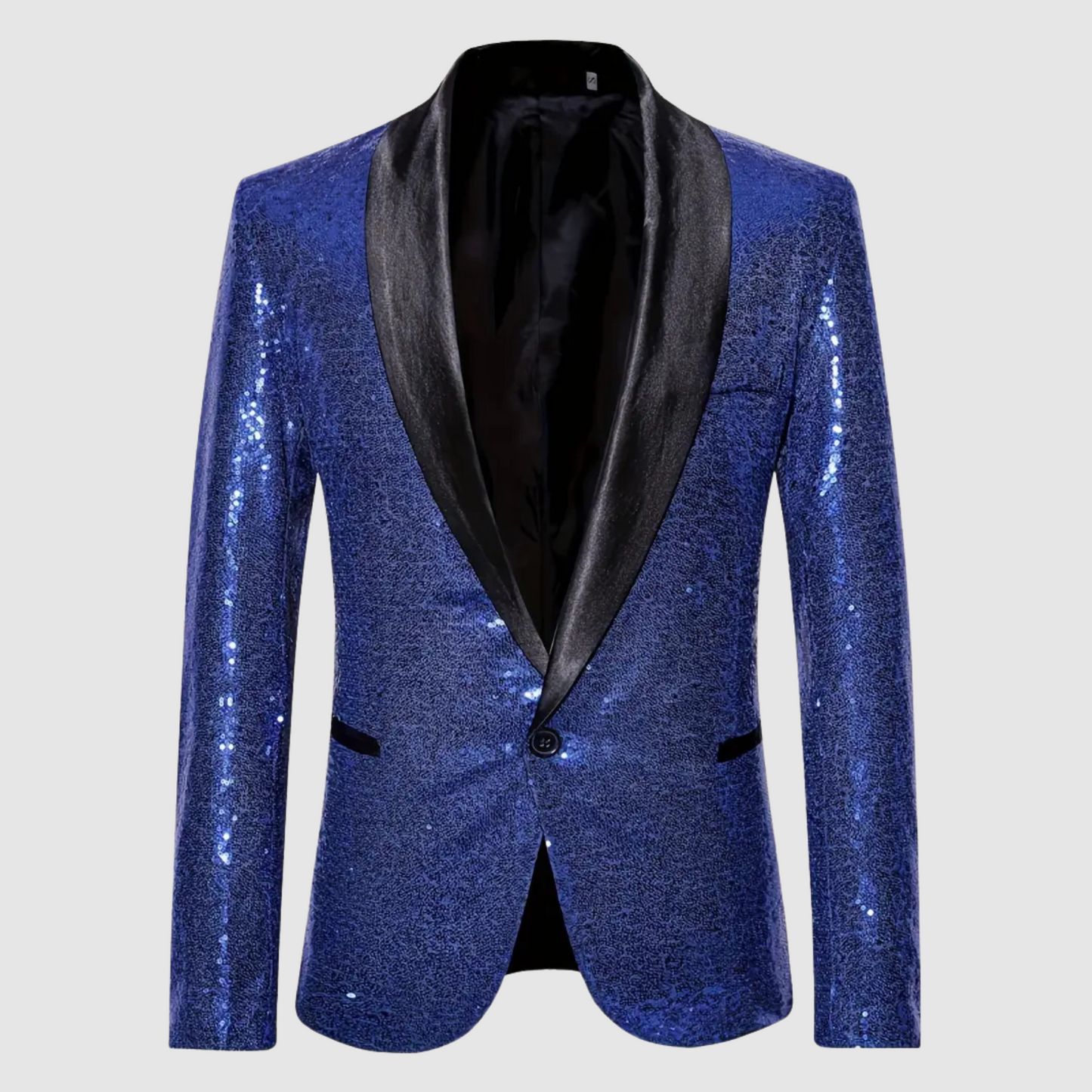 Sequin blazer jacket for men