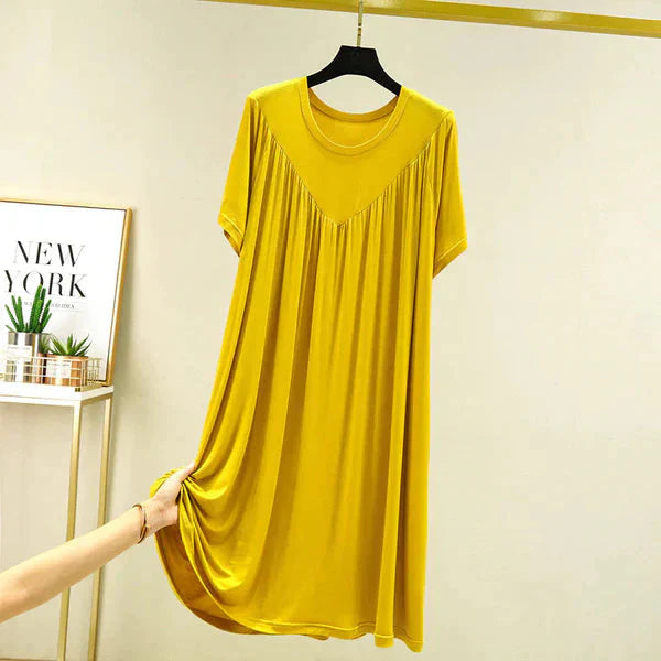 Gellaine – Classic Short-sleeved Loose Dress