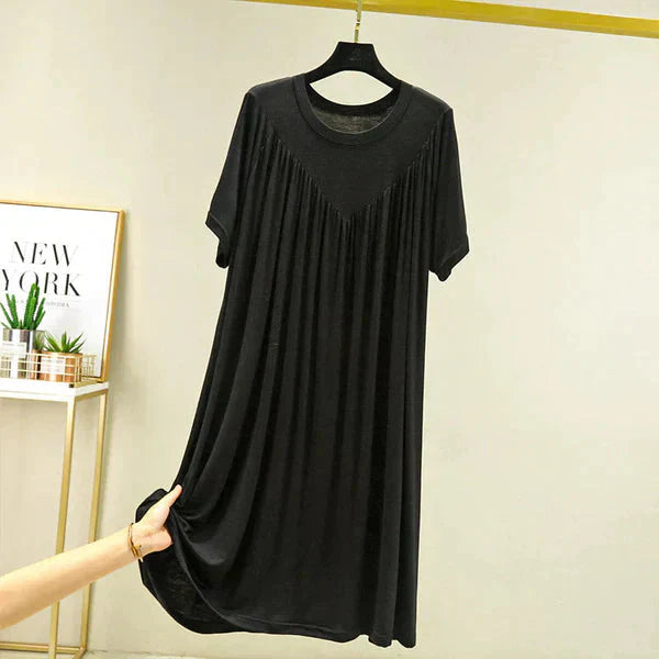 Gellaine – Classic Short-sleeved Loose Dress