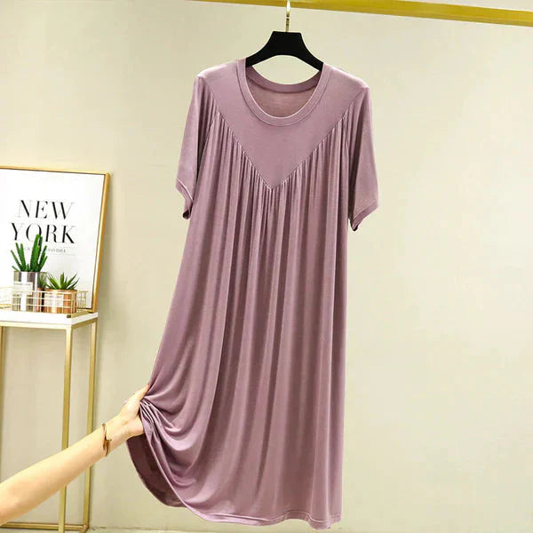 Gellaine – Classic Short-sleeved Loose Dress