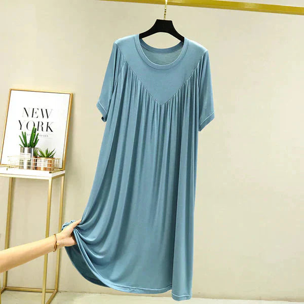 Gellaine – Classic Short-sleeved Loose Dress