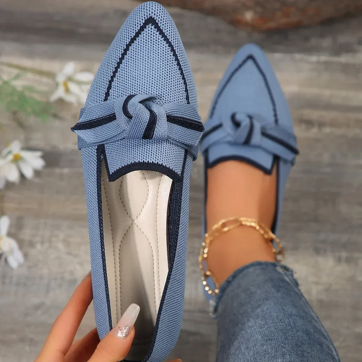 Juniper – Stylish Pointed Toe Flat Shoes