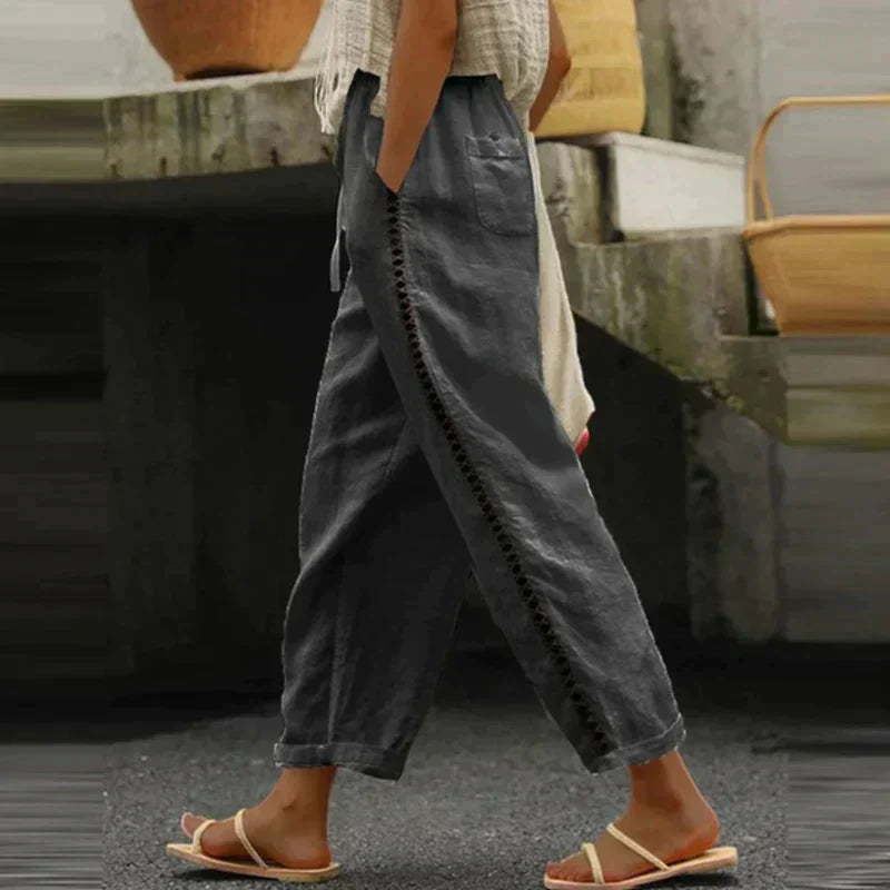 Isoldean – High-quality Linen Trousers