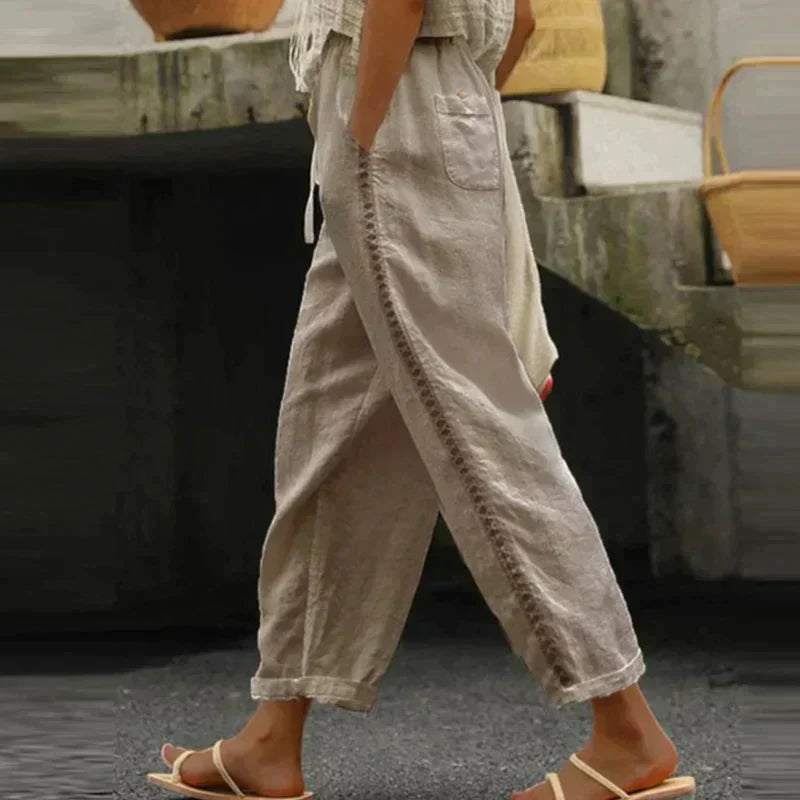 Isoldean – High-quality Linen Trousers