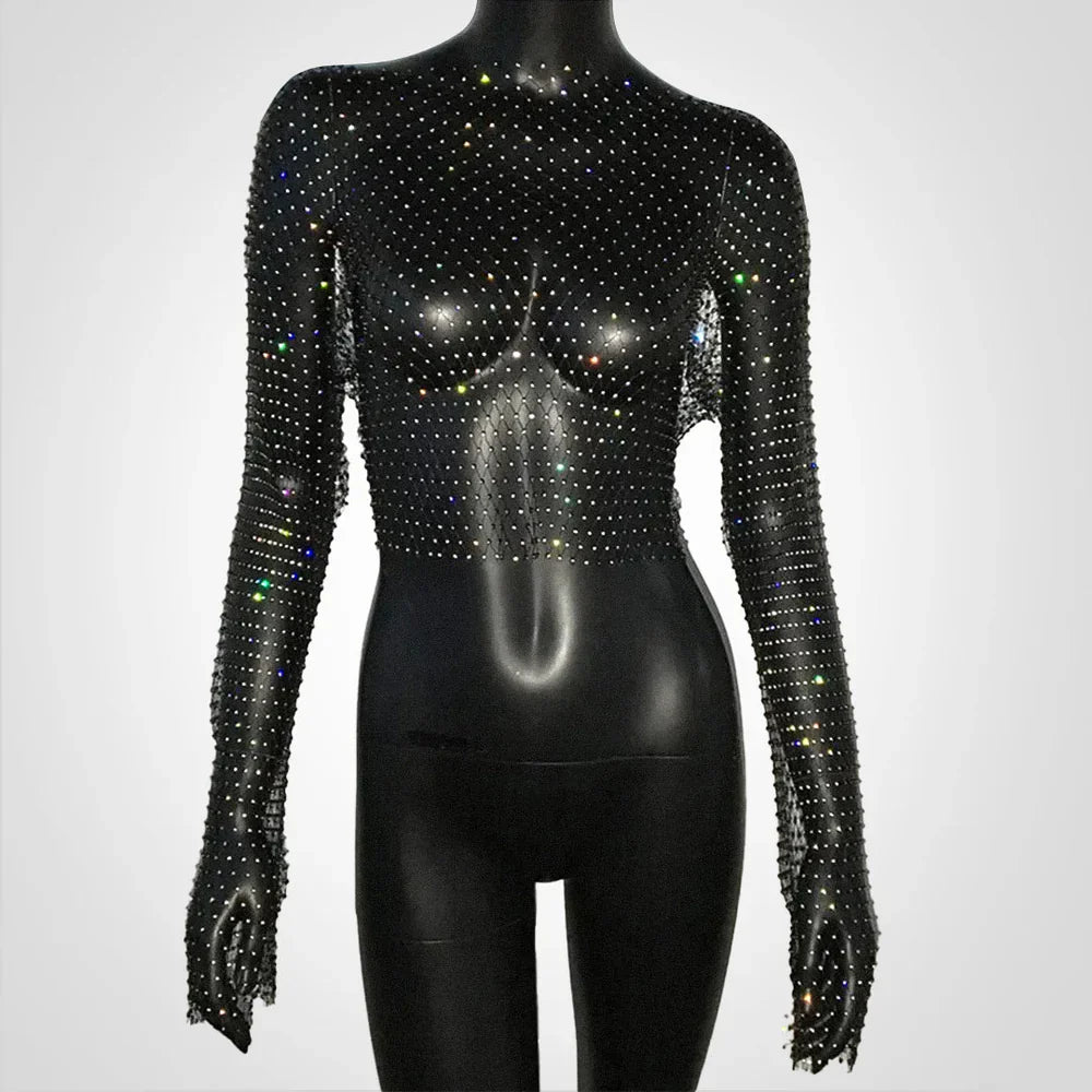 Noema – Mesh Crop Top