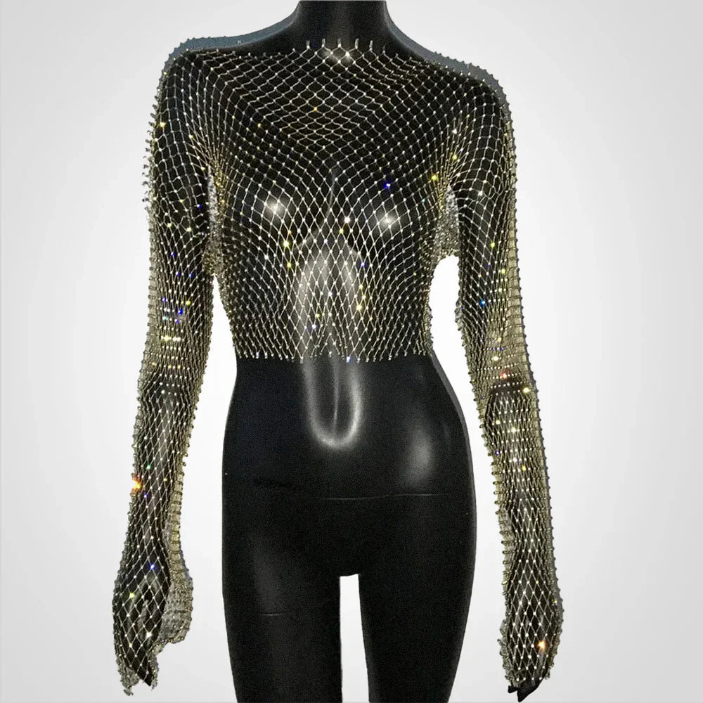 Noema – Mesh Crop Top