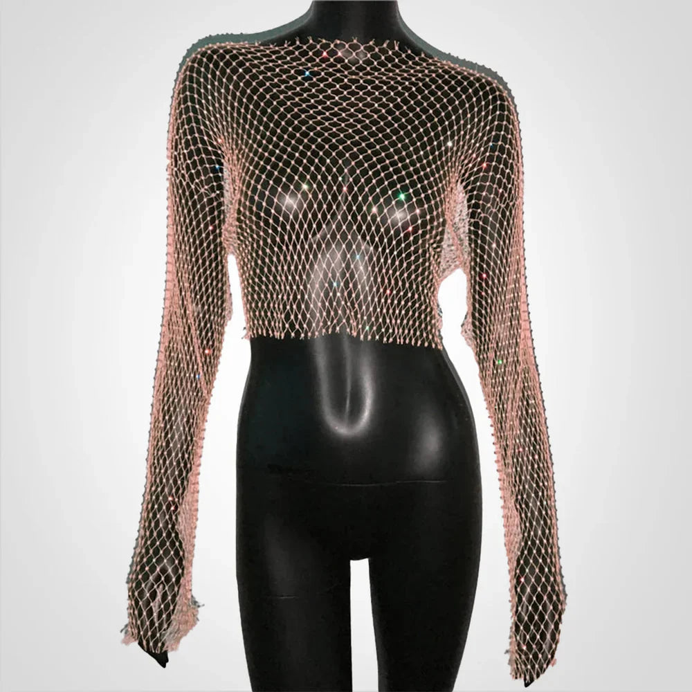 Noema – Mesh Crop Top