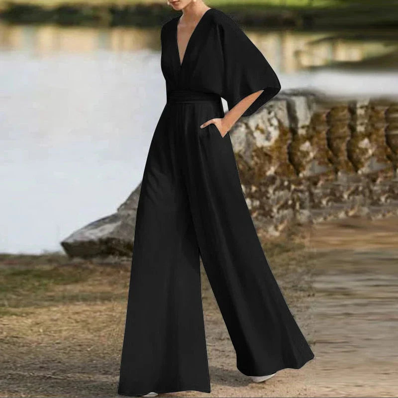 Eowyn – Elegant wide leg jumpsuit