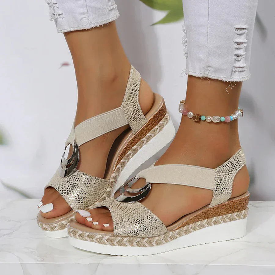 Viola - Comfortable Orthopedic Wedge Sandals