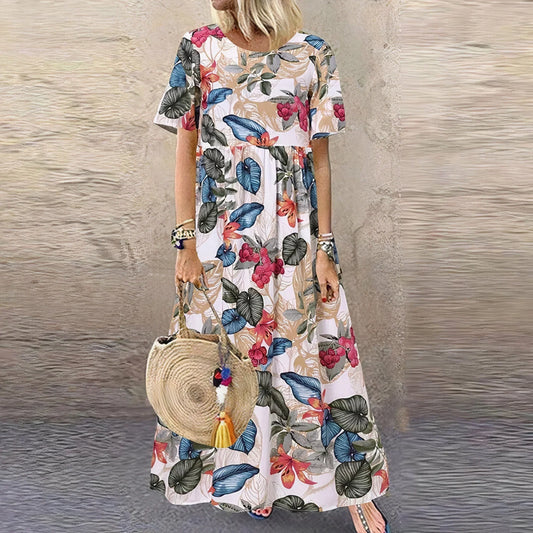Juves – Boho Breeze Floral Maxi Dress