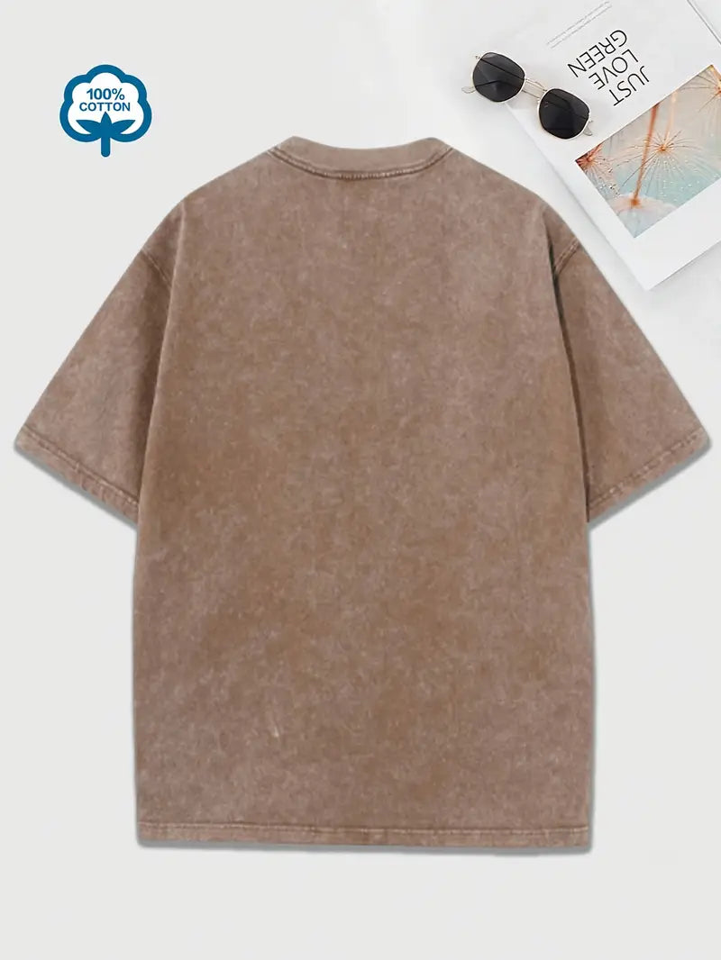 Brooklyn - Cotton Crew Neck T-Shirt
