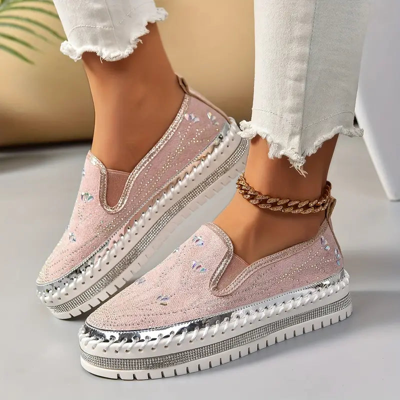 Lilithra – Stylish Shoes with Rhinestones