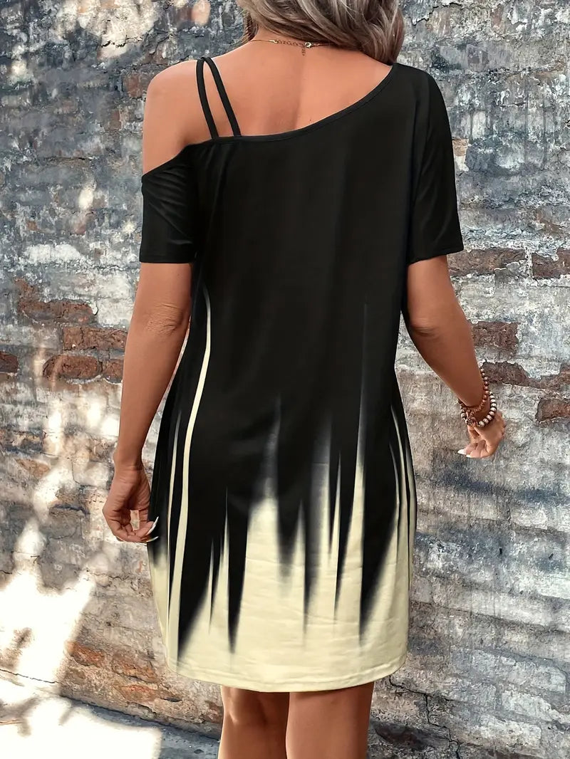 Vinja – Stylish One-shoulder Dress
