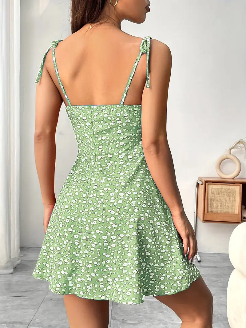 Maxine – Floral Print Mini Dress