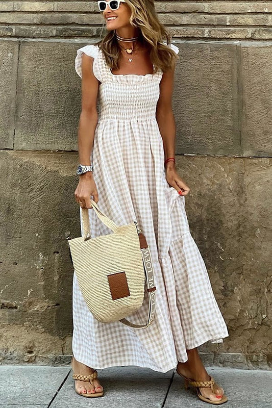 Crazy – Charming Gingham Maxi