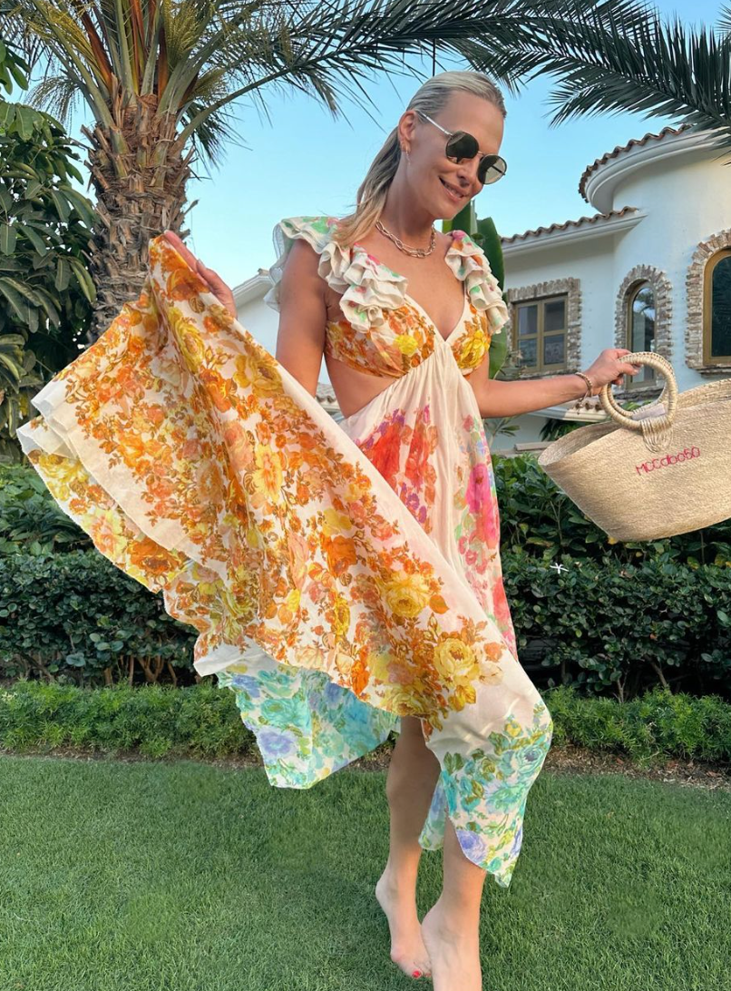 Shen – Sexy Floral Maxi Dress