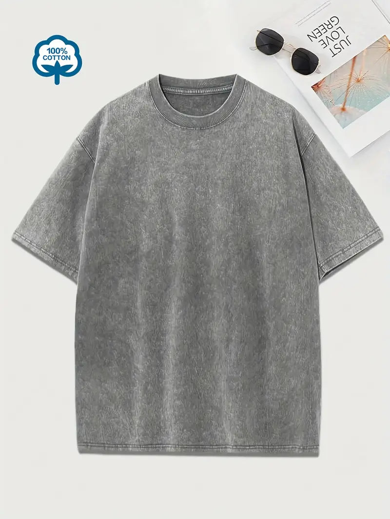 Brooklyn - Cotton Crew Neck T-Shirt