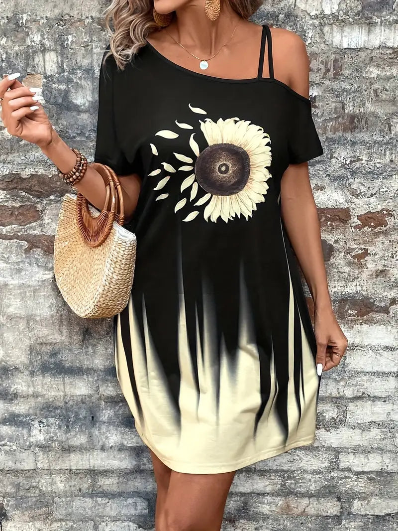 Vinja – Stylish One-shoulder Dress