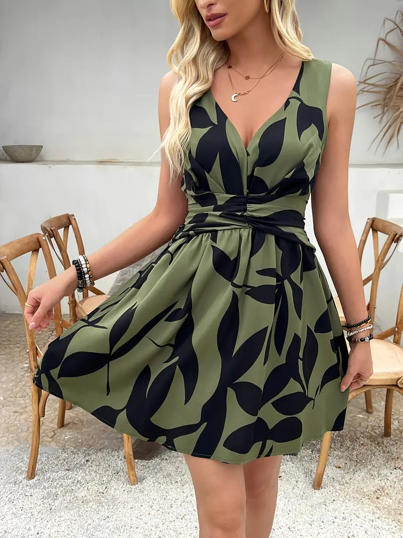 Pamela – Vibrant Sleeveless Dress