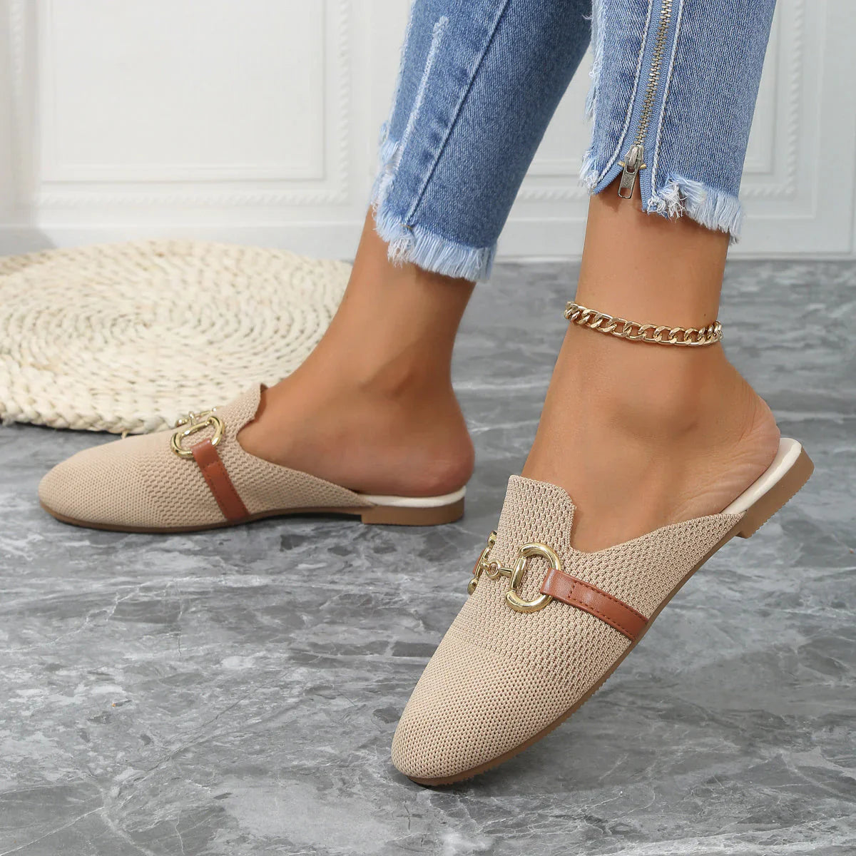 Aella – Stylish Slip-on Mules