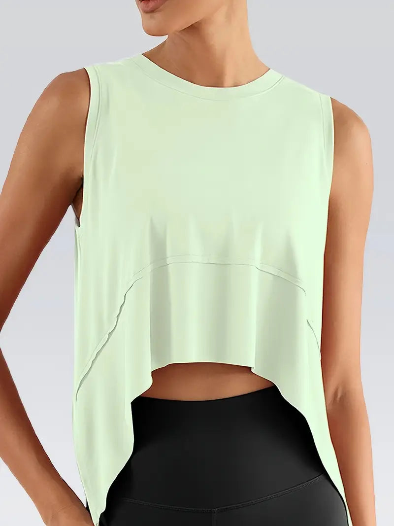 Lioris – Three-piece Sleeveless Sports Top Set