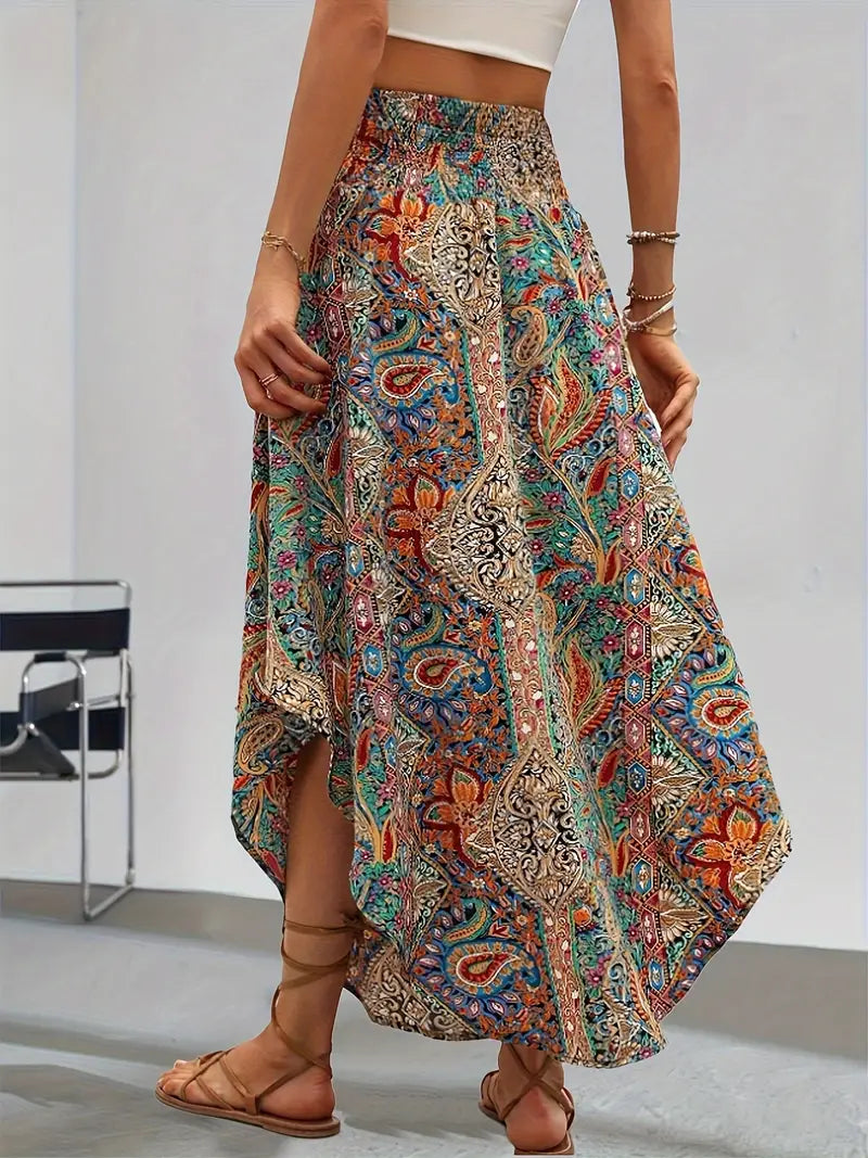 Jennylyn - Boho Print Skirt