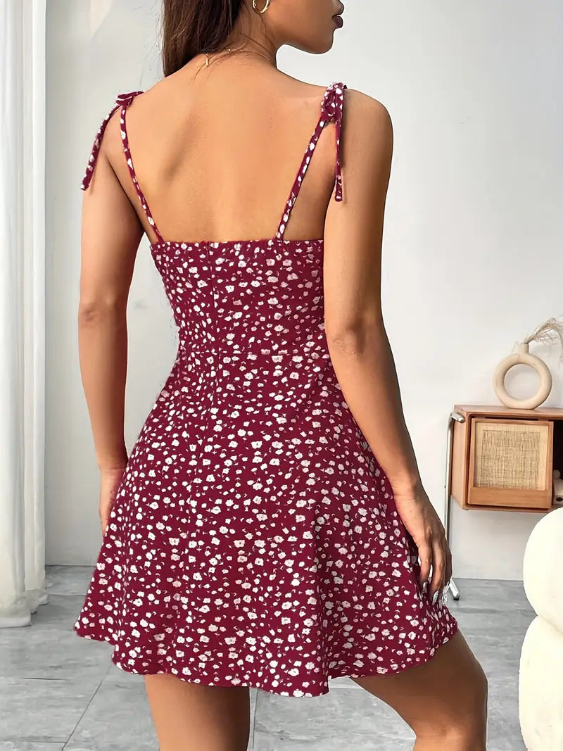 Maxine – Floral Print Mini Dress