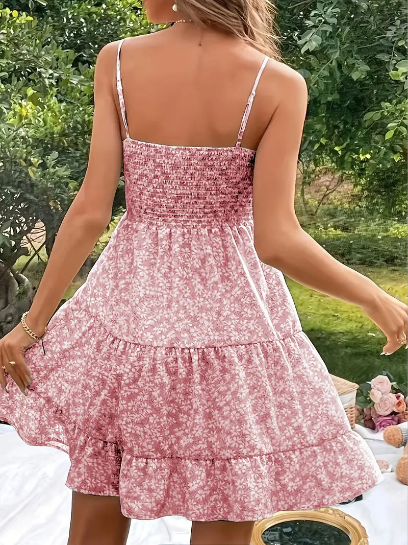 Emaline – Pretty Summer Dress with Floral Pattern
