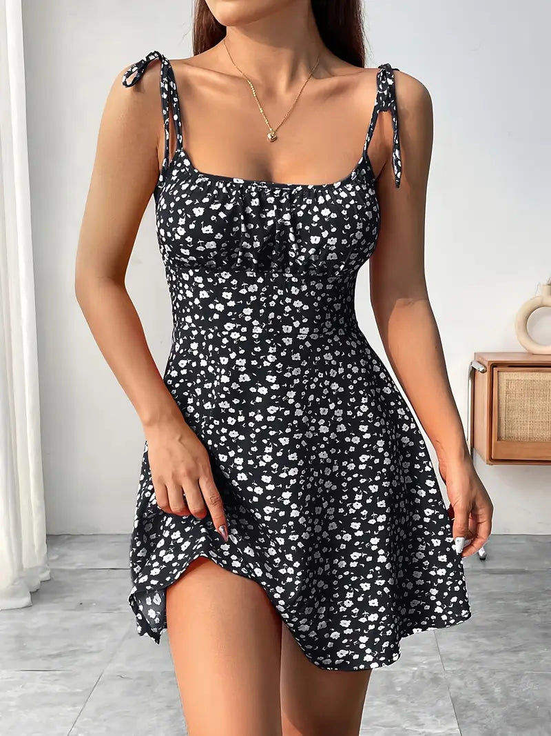 Maxine – Floral Print Mini Dress