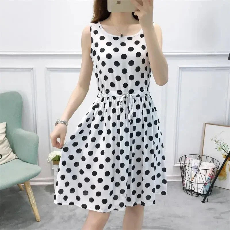 Mayuri – Charming Printed Cotton Mini Dress