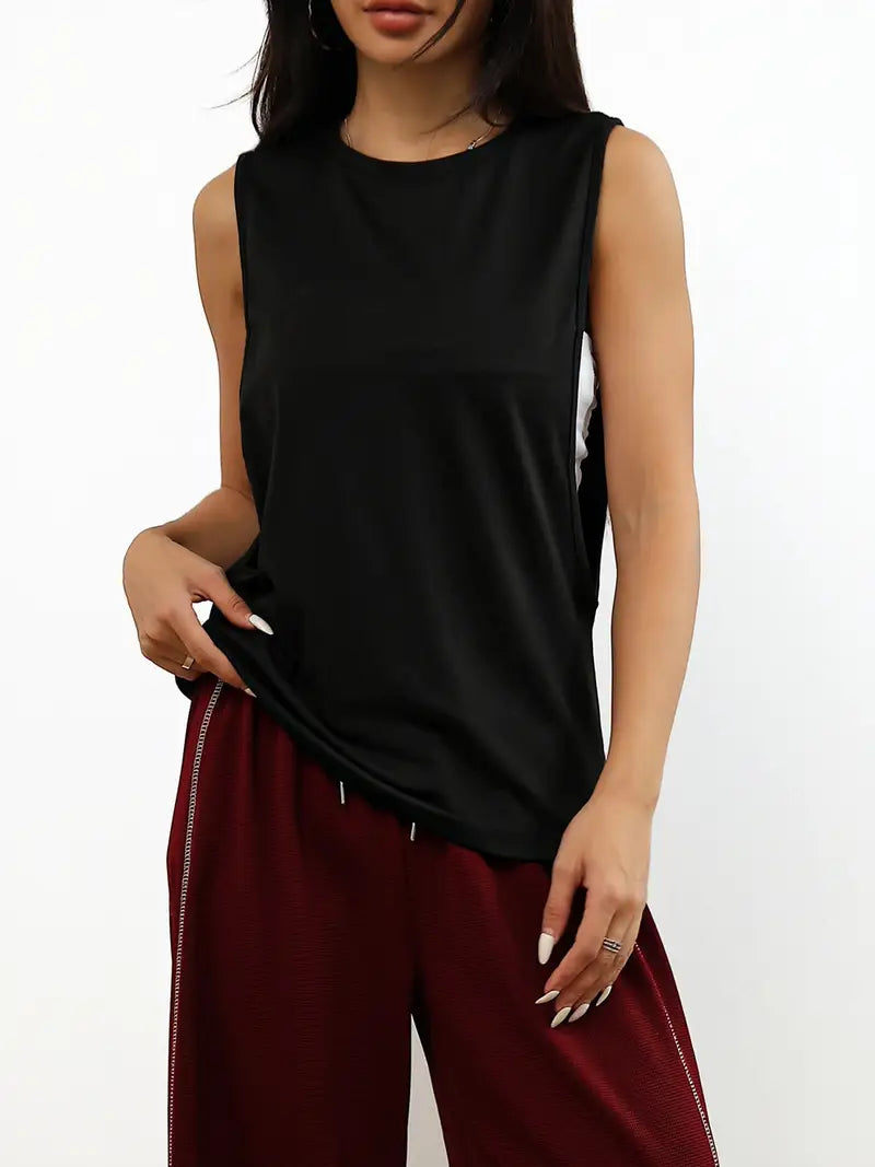 Vexis – Stylish, Sleeveless, Loose-fitting Tank Top