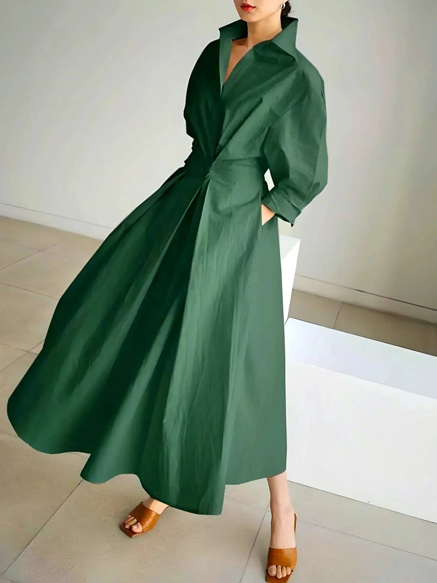 Rivis – Elegant Long Sleeve Dress