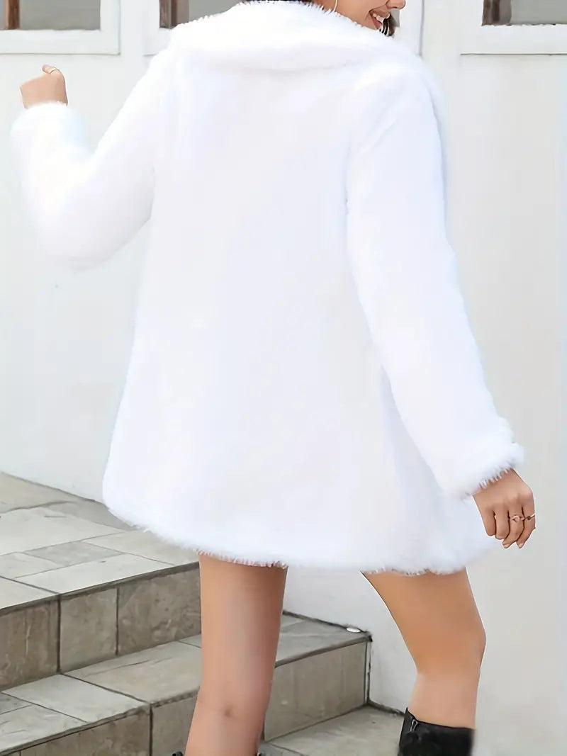Adie – Elegant Faux Fur Jacket