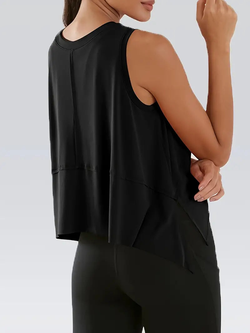 Lioris – Three-piece Sleeveless Sports Top Set